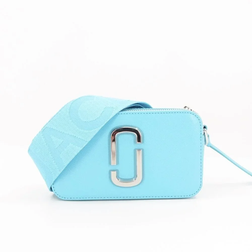 Marc Jacobs Women's The Utility Snapshot Crossbody Bag Clear Blue OS - Picture 4 of 16